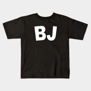 BJ Bold White Kids T-Shirt